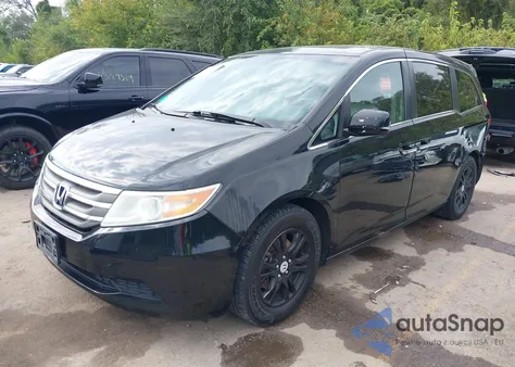 2011 Honda Odyssey Ex-L z USA, uszkodzony, nr VIN 5FNRL5H64BB089192
